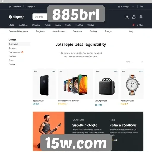 Novidades no design do site 885brl aprimoram a experiência